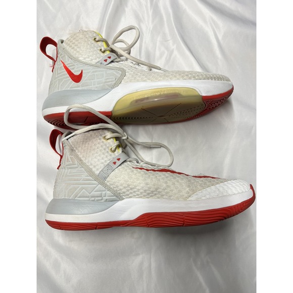 Nike AlphaDunk Shoes Mens Size 10 Zoom Air Basketball BQ5467-100 Sneakers main image 12